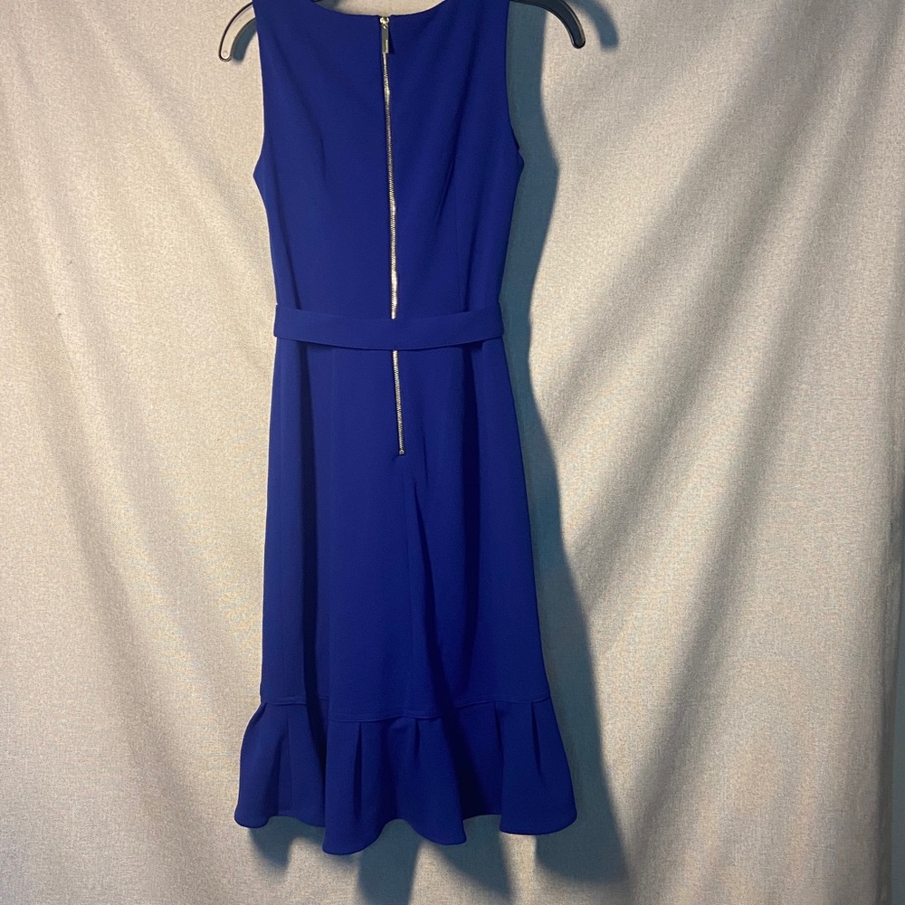 Calvin Klein Royal Blue Midi Dress - Picture 4 of 7